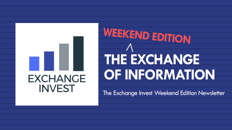 Exchange Invest 2463 Weekend Edition: After the Elizabethan Age